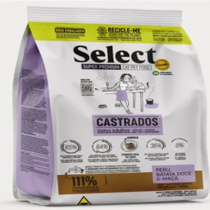 غذای خشک گربه بالغ مونلو سلکت مدل عقیم شده