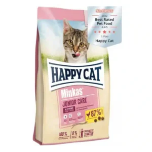 غذای گربه هپی کت جونیور  Minkas Junior